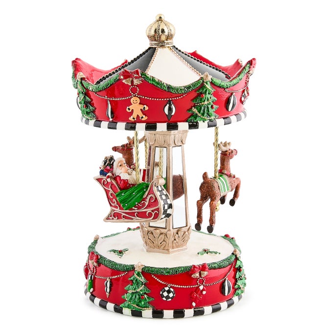 MacKenzie-Childs Christmas Carousel - {current_domain}