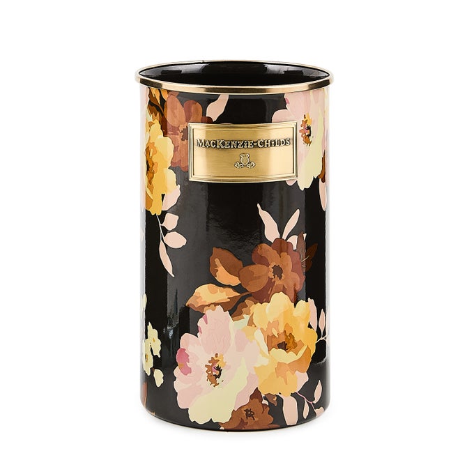 Wild Rose Brown Utensil Holder - {current_domain}