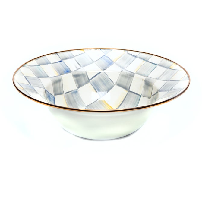 Sterling Check Serving Bowl - {current_domain}