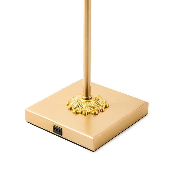 Sterling Check LED Rechargeable Cafe Table Lamp - {current_domain}