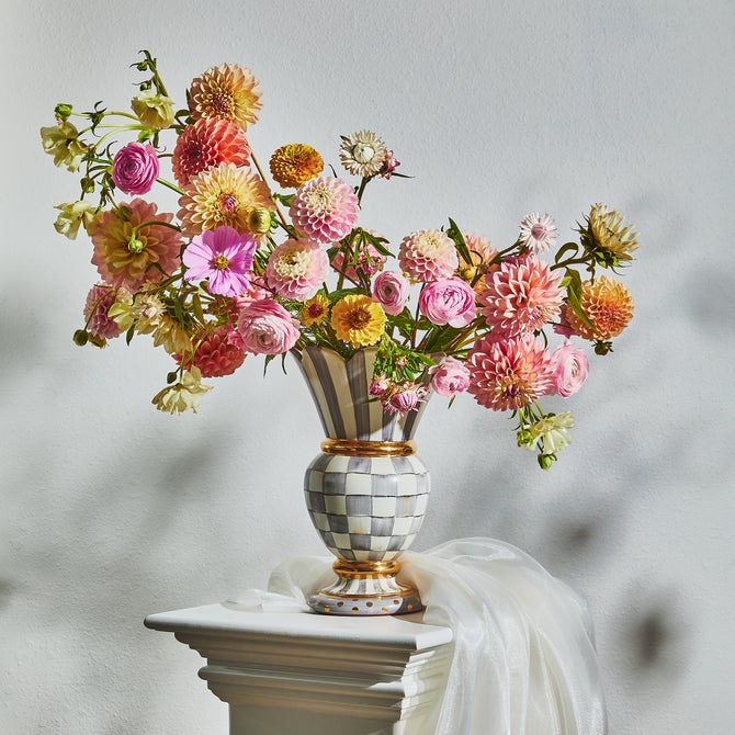 Sterling Check Great Vase - {current_domain}