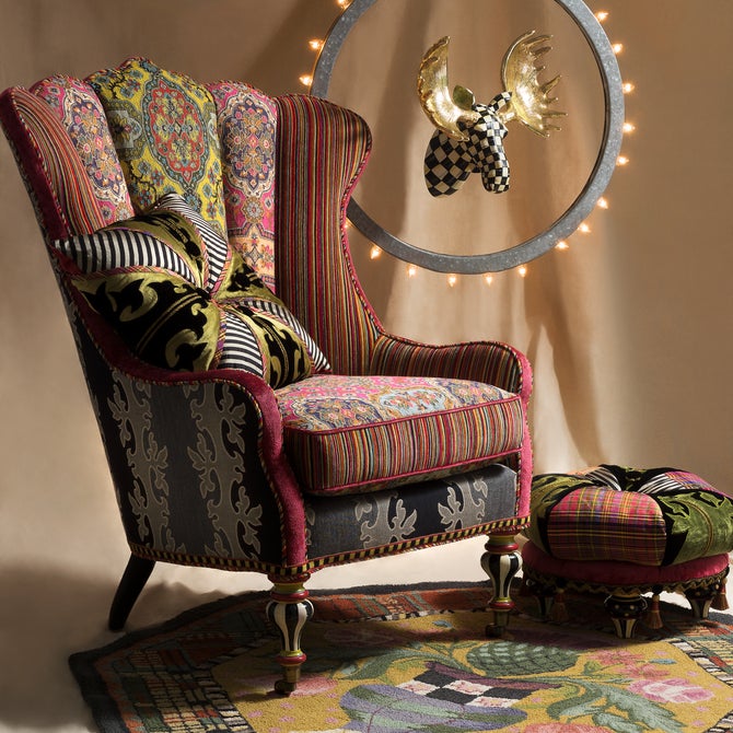 Courtly Check Small Moose - {current_domain}