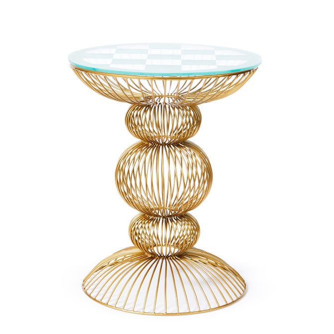 Gambit Wire Accent Table - {current_domain}