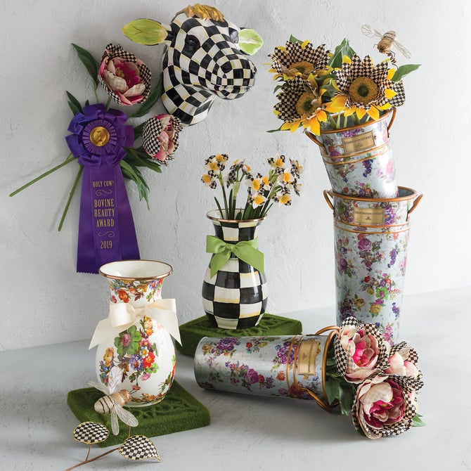 Courtly Check Small Cow - {current_domain}