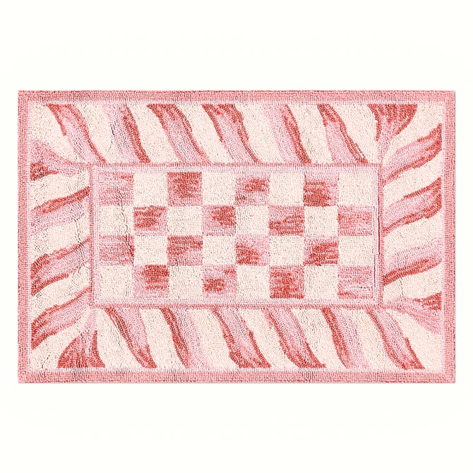 Rosy Check 2' x 3' Rug - {current_domain}