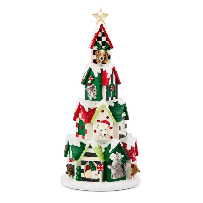Check It Out Illuminated Dog House Tower - {current_domain}