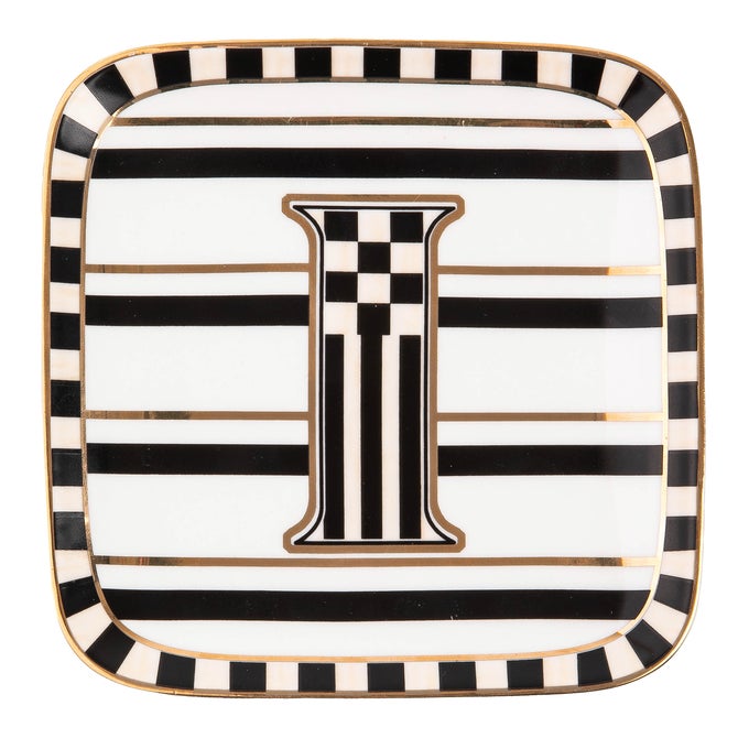 Monogram Dish - I - {current_domain}