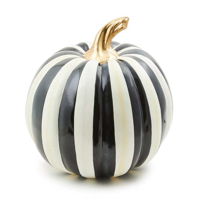Courtly Stripe Glossy Medium Pumpkin - {current_domain}