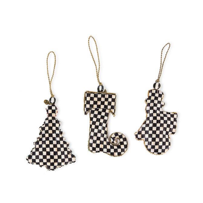 Cozy Holiday Beaded Ornaments, Set of 3 - {current_domain}