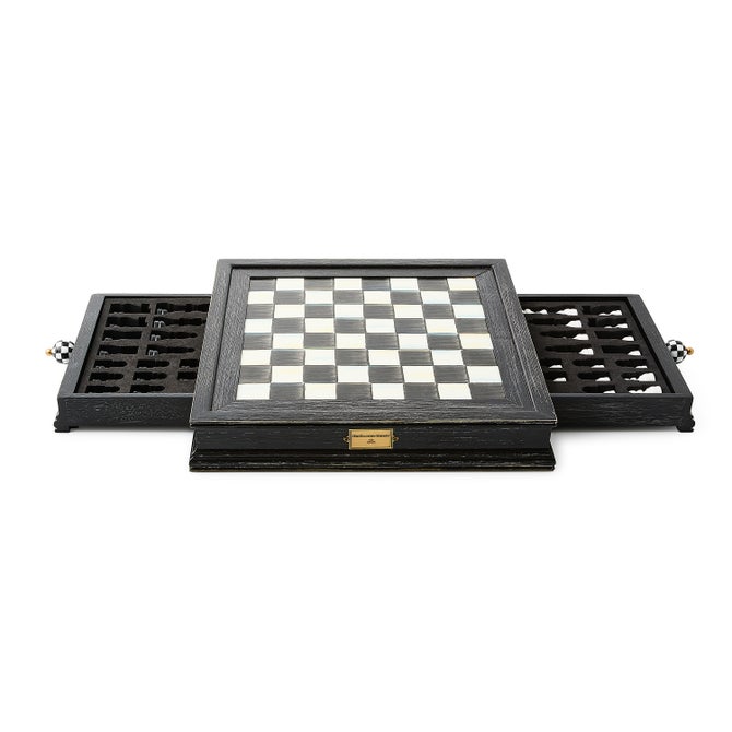 Courtly Check Chess Set - {current_domain}