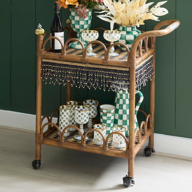 Wild Indoors Rattan Bar Cart - {current_domain}
