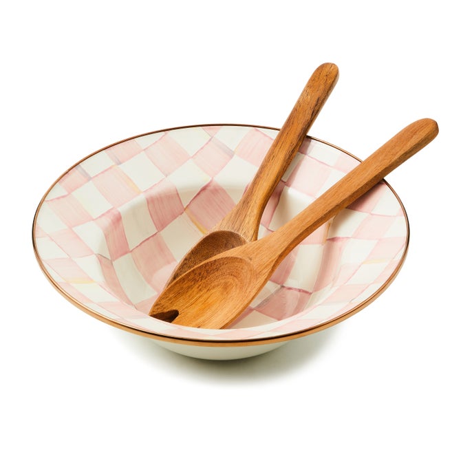 Rosy Check Salad Serving Set - {current_domain}