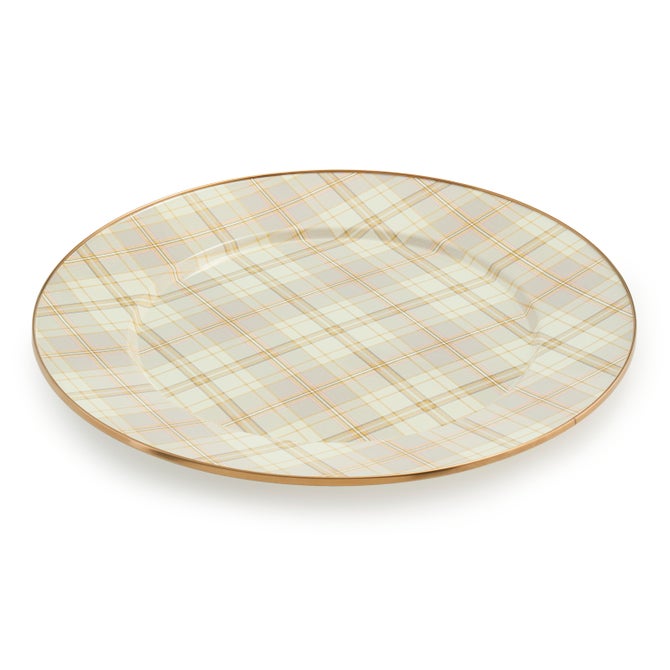 Tartan Latte Serving Platter - {current_domain}