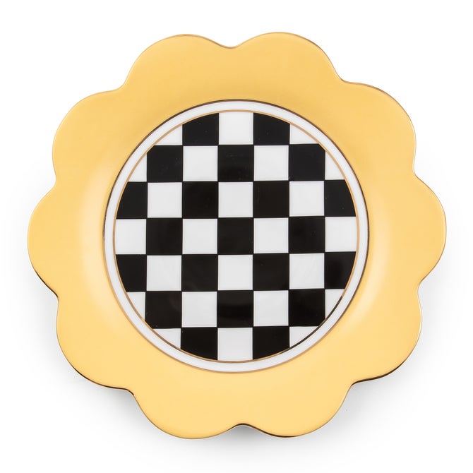 Butterfly Toile Buttercream Dinner Plate - {current_domain}