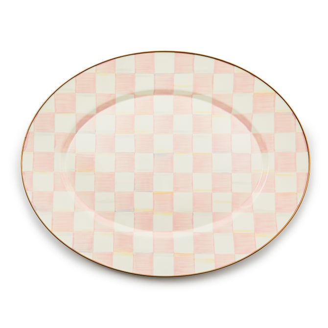 Rosy Check Large Oval Platter - {current_domain}
