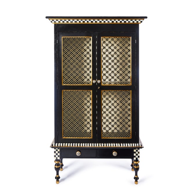 Courtly Criss-Cross Cabinet - {current_domain}