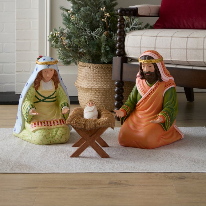 Patience Brewster Nativity Holy Family Display Figures - {current_domain}