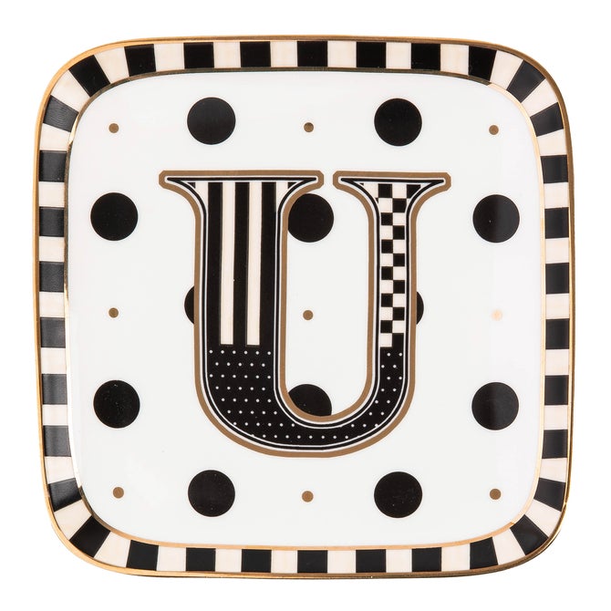 Monogram Dish - U - {current_domain}