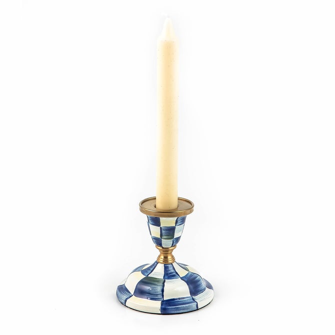 Royal Check Short Candlestick - {current_domain}
