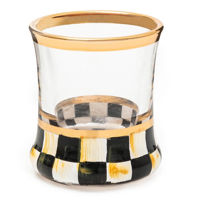 Courtly Check Shot Glass - {current_domain}