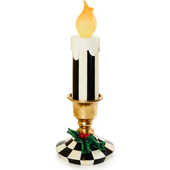 Courtly Illuminated Small Trophy Candle - {current_domain}