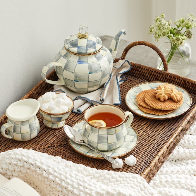 Sterling Check 4 Cup Teapot - {current_domain}