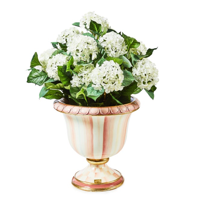 Rosy Stripe Urn - {current_domain}