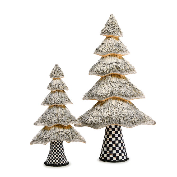Courtly Noel Metallic Trees, Set of 2 - {current_domain}