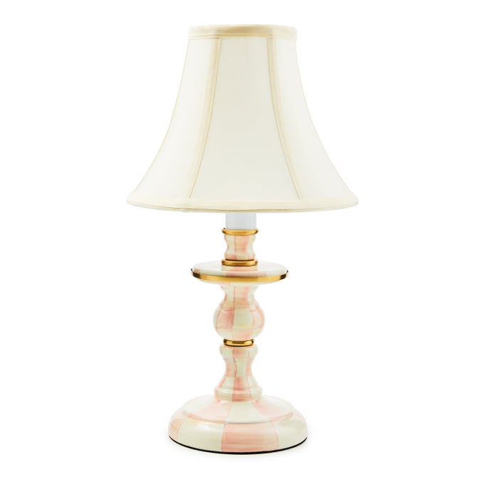 Rosy Check Candlestick Lamp - {current_domain}