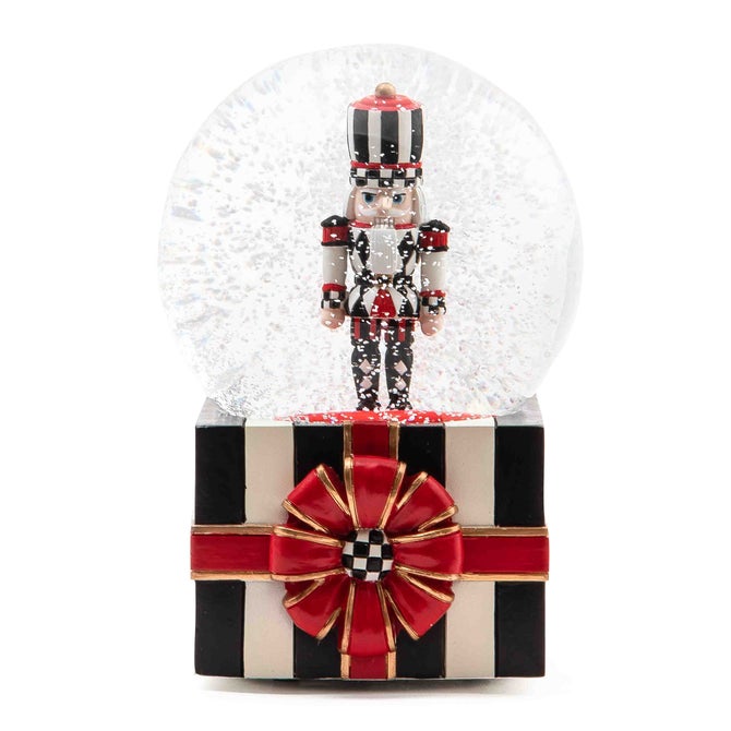 Nutcracker Gift Snow Globe - {current_domain}