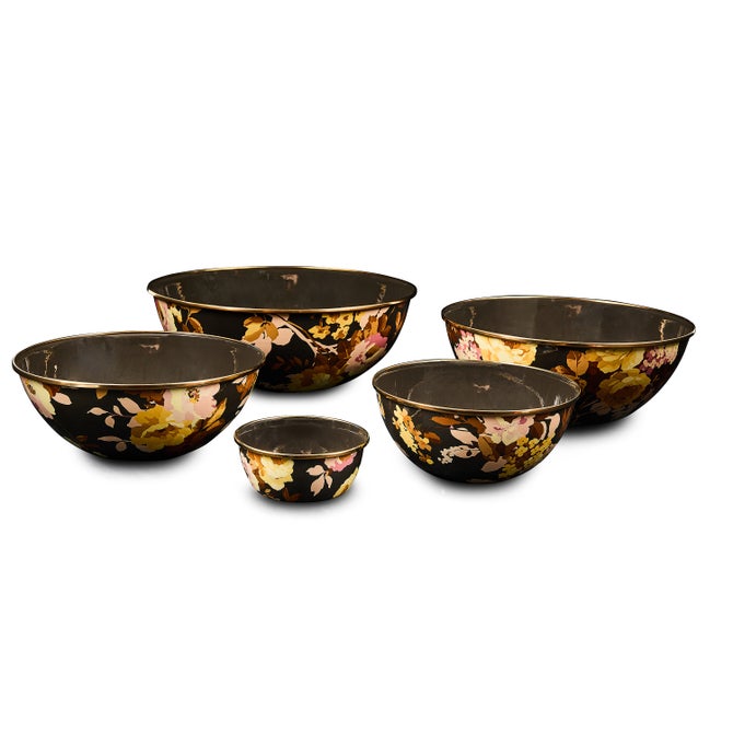 Wild Rose Brown Extra Large Everyday Bowl - {current_domain}