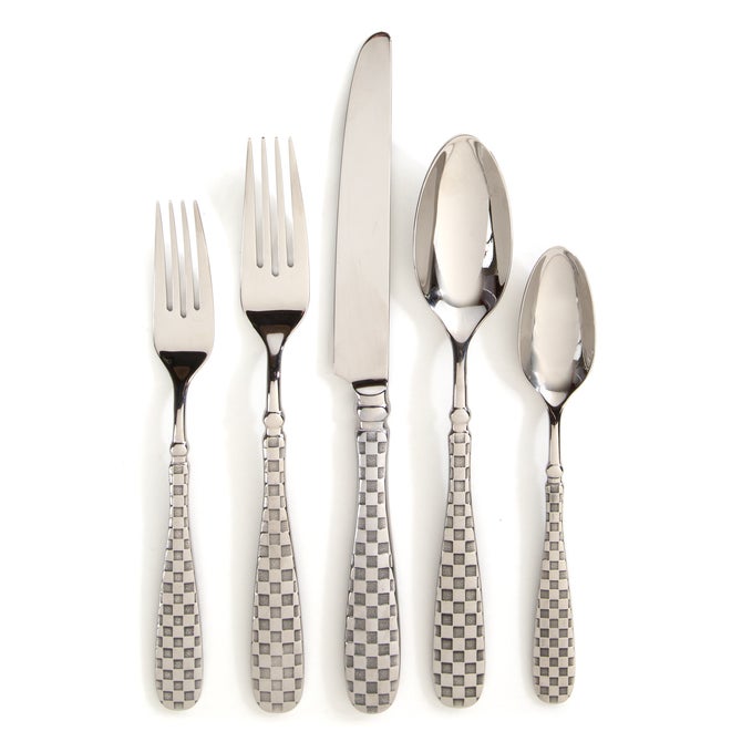 Check Flatware 5-Piece Place Setting - {current_domain}