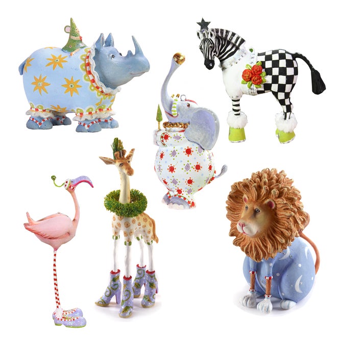 Patience Brewster Jambo Mini Ornament Set - {current_domain}