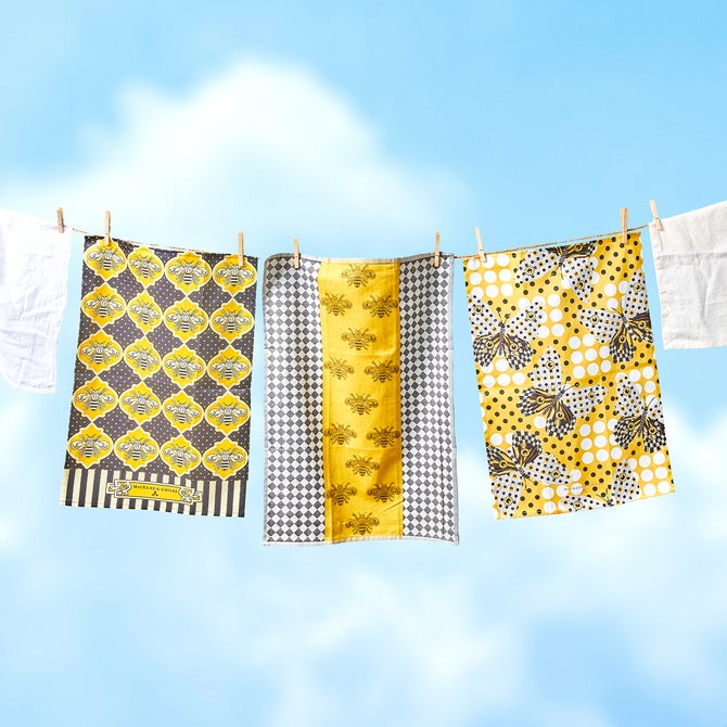 Queen Bee Woven Dish Towel - {current_domain}