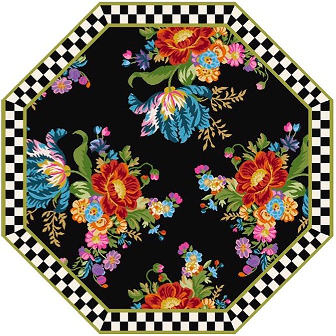 Flower Market 6' Octagon Rug - {current_domain}