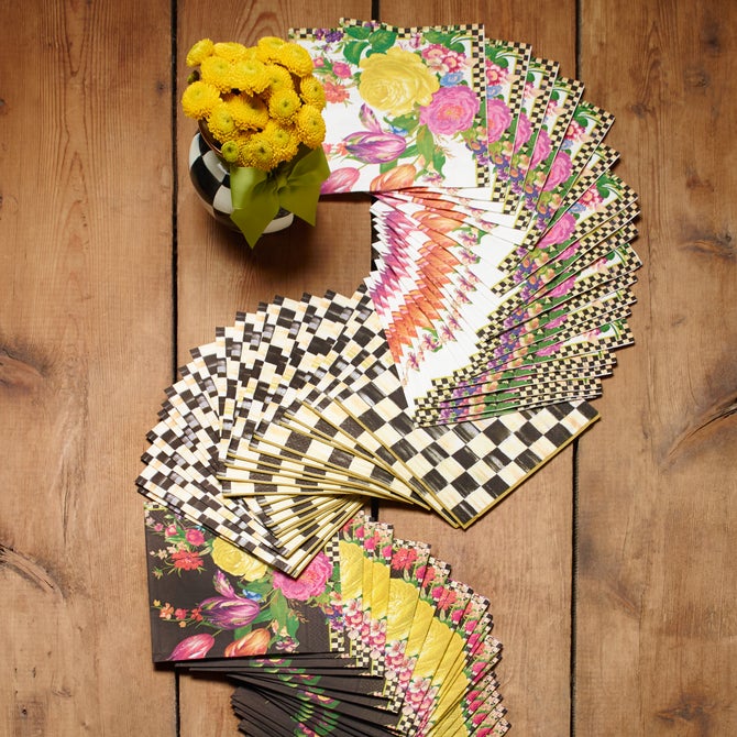 Courtly Check Dinner Paper Napkins - {current_domain}