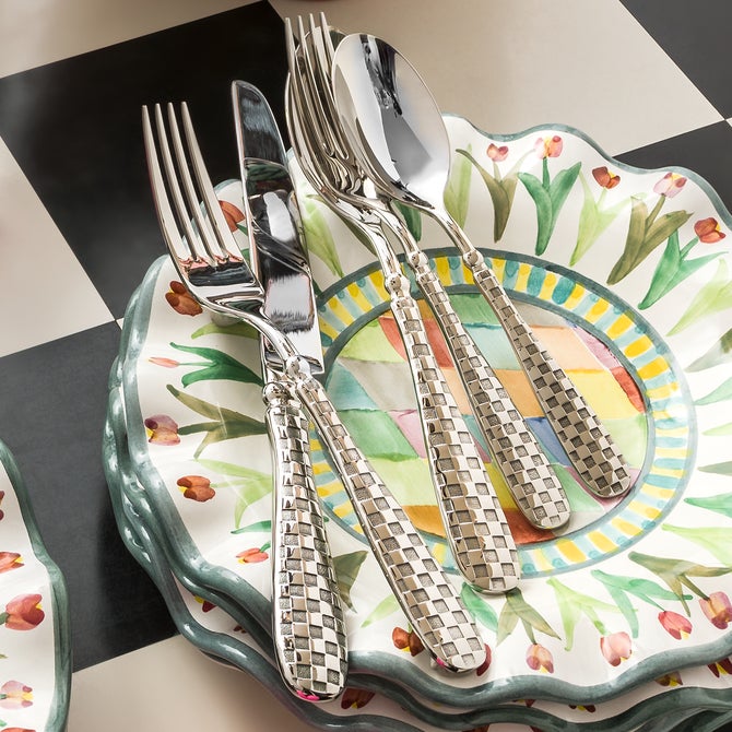 Check Flatware 5-Piece Place Setting - {current_domain}