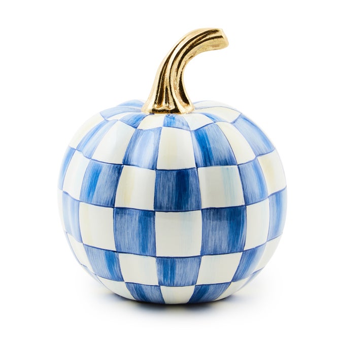 Royal Check Mini Pumpkin - {current_domain}