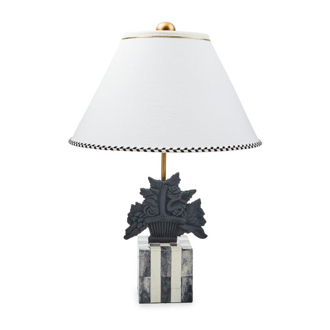Flower Basket Table Lamp - {current_domain}