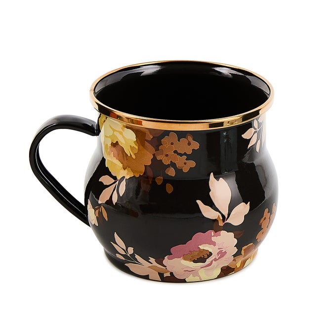 Wild Rose Brown Mug - {current_domain}