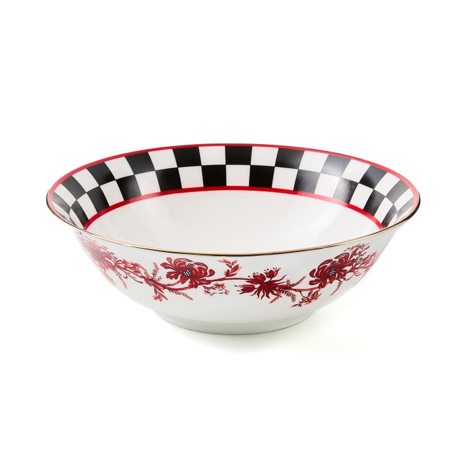 Cardinal Toile Bowl - {current_domain}