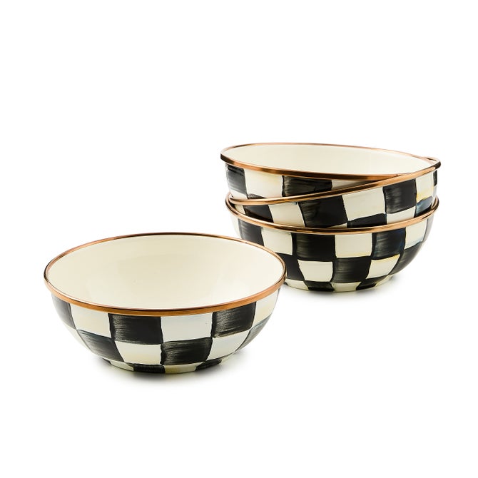 Enamel Everyday Bowls, Set of 4 - {current_domain}