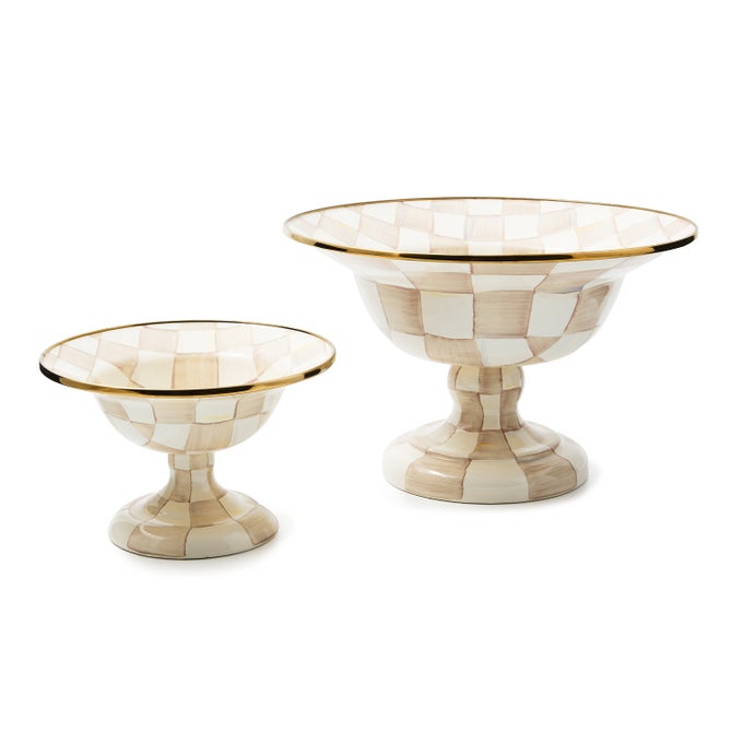 Mocha Check Small Compote - {current_domain}