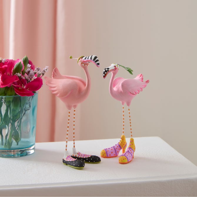 Patience Brewster Sheila & Sheldon Flamingo Mini Figures - {current_domain}