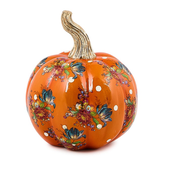 Orange Flower Market Mini Pumpkin - {current_domain}