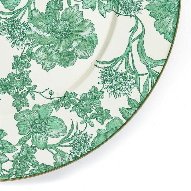 Emerald English Garden Serving Platter - {current_domain}