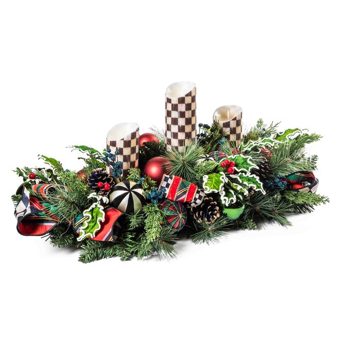 Tartastic Triple Candle Centerpiece - {current_domain}