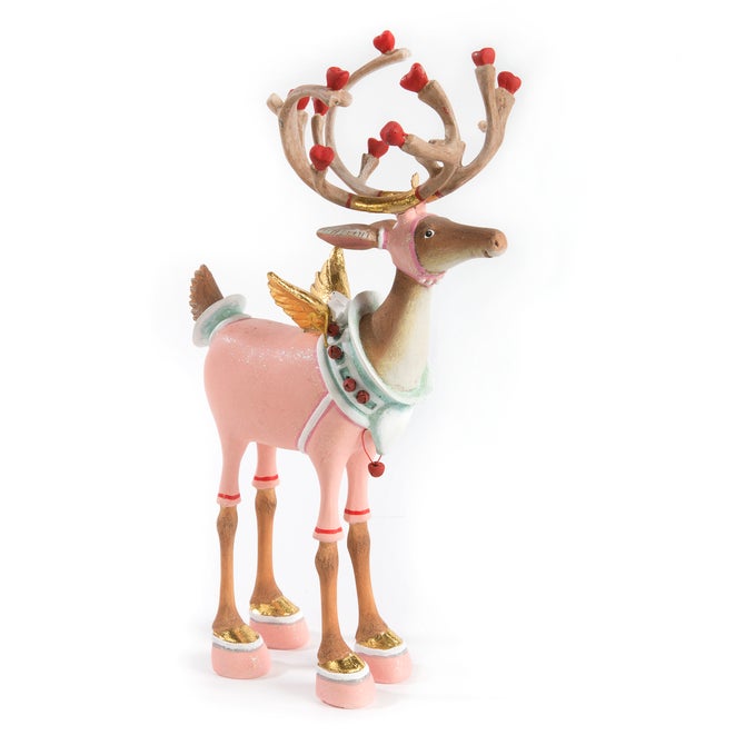 Patience Brewster Dash Away Cupid Reindeer Figure - {current_domain}