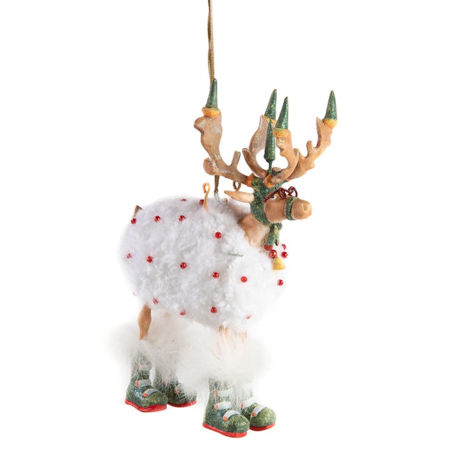 Patience Brewster Dash Away Blitzen Reindeer Ornament - {current_domain}