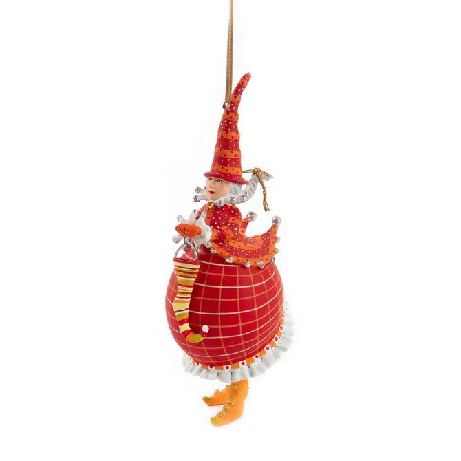 Patience Brewster Dash Away Red Mrs. Santa Ornament - {current_domain}